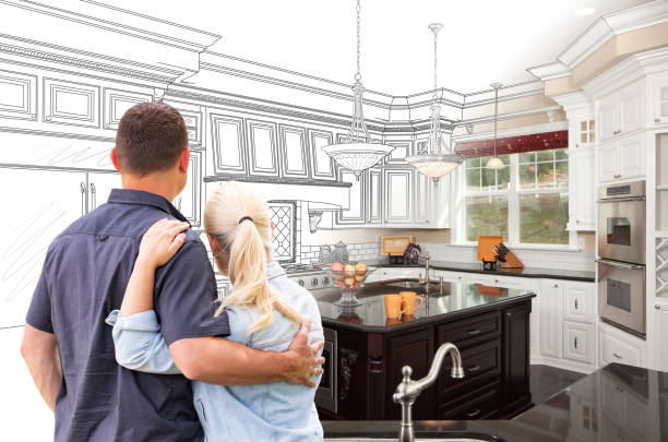 Custom kitchen cabinets installed in a Whitehouse Station home